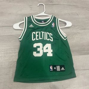 Kids Boys Adidas Celtics Jersey Pierce size Medium 5-6